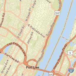 Washington Heights New York Street Map