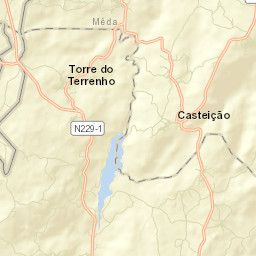 Casteição Street Map