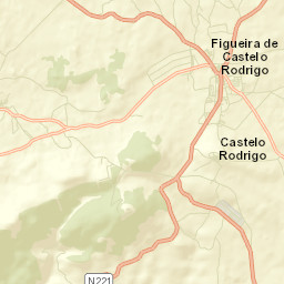 Figueira de Castelo Rodrigo Street Map