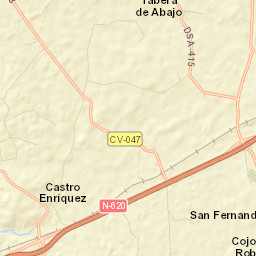 Tabera de Abajo Street Map