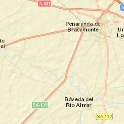 Bóveda del Río Almar Street Map
