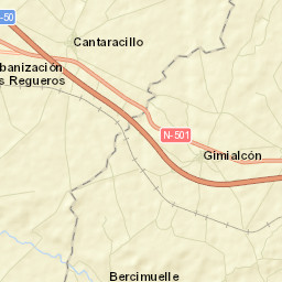 Cantaracillo Street Map