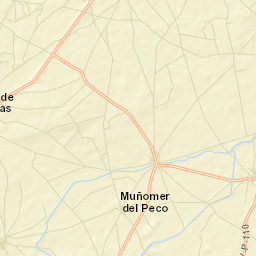 Muñomer del Peco Street Map