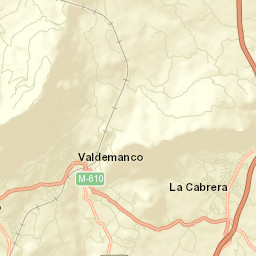 La Cabrera Street Map