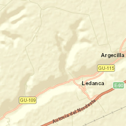 Argecilla Street Map