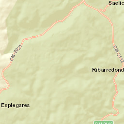 Riba de Saelices Street Map