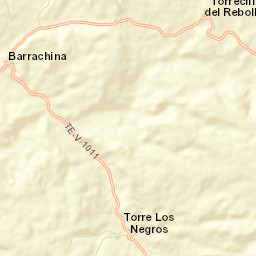 Torrecilla del Rebollar Street Map