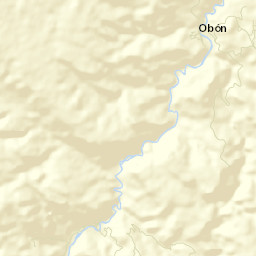Obón Street Map