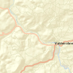 Valderrobres Street Map