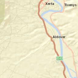Tivenys Street Map
