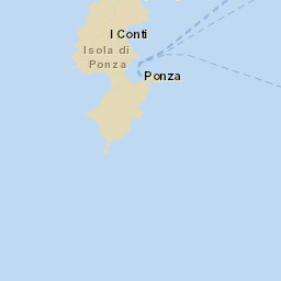 Ponza Street Map