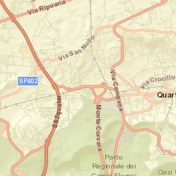 Monterusciello Street Map