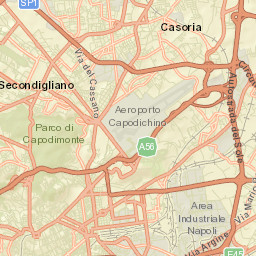 Avvocata Street Map