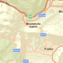 Monteforte Irpino Street Map