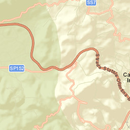 Cassano Irpino Street Map