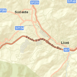 Lioni Street Map
