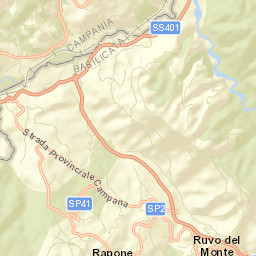 Ruvo del Monte Street Map