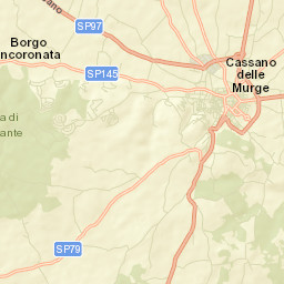 Cassano delle Murge Street Map