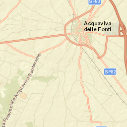 Acquaviva delle Fonti Street Map