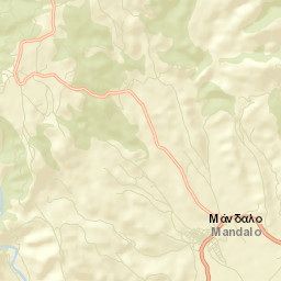 Mándalo Street Map