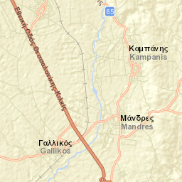 Kampánis Street Map