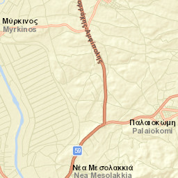 Palaiokómi Street Map