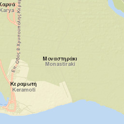 Néa Karyá Street Map
