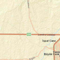 Keşan Street Map