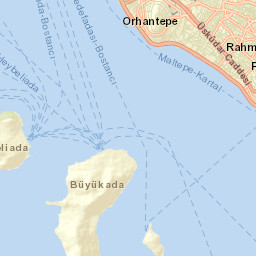 Adalar Street Map