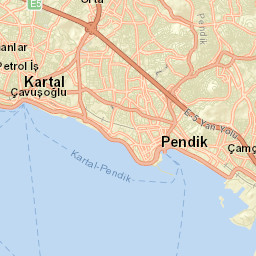 Kartal Street Map