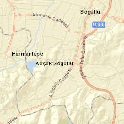 Söğütlü Street Map