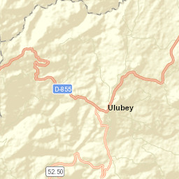 Ulubey Street Map