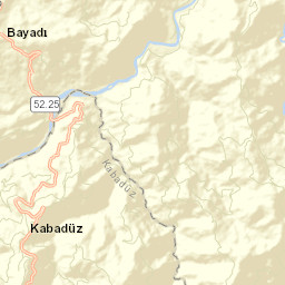 Kabadüz Street Map