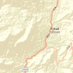 Ijevan Street Map