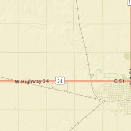 Hamilton County Street Map