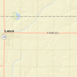 Lenox Street Map