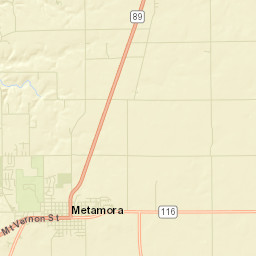 1672 County Road 1080 East, Low Point, IL Street Map