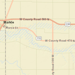 Markle Street Map