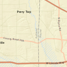 Spreng Ohio Street Map