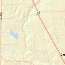 Teegarden Ohio Street Map