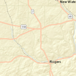 Rogers Ohio Street Map