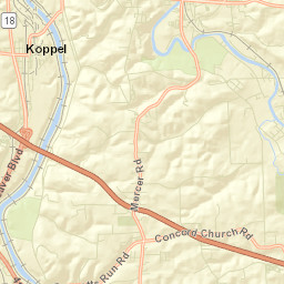 Highway 351, Ellwood City, PA 16117, USA Street Map