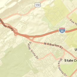 Park Forest Village Street Map
