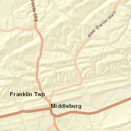 Middleburg Street Map