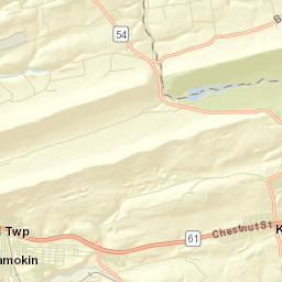 Kulpmont Street Map