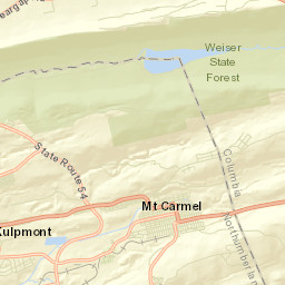 Mount Carmel Street Map