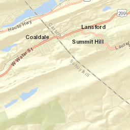 Summit Hill Street Map