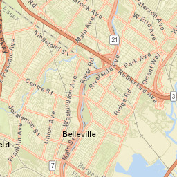 Lyndhurst Street Map