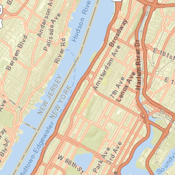 Taino Towers New York Street Map