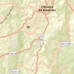 Oliveira de Azemeis Street Map